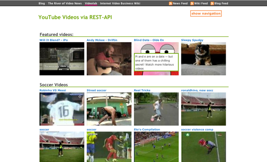 YouTube Rest API