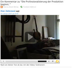 Videokommentar anzeigen